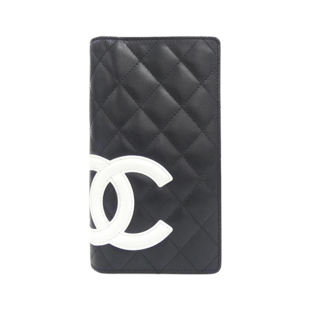 CHANEL Authentic Black Wallet